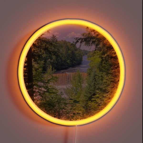 Tahquamenon Falls RGB Neon Sign