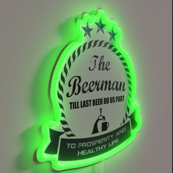 The Beerman RGB Neon Sign