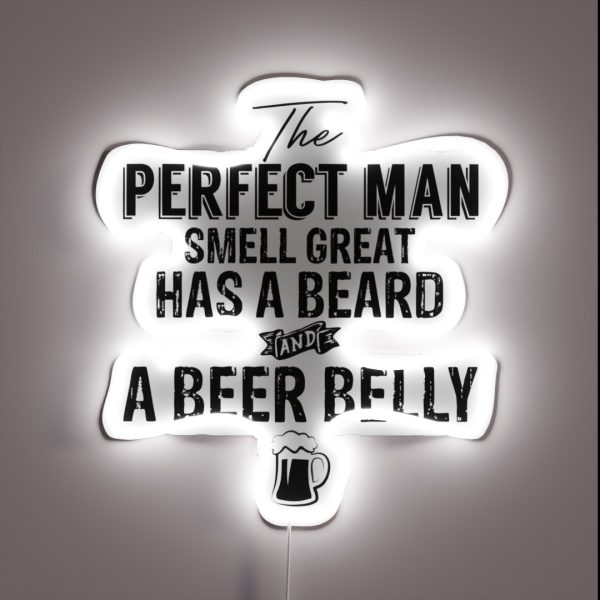 The Perfect Man RGB Neon Sign