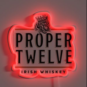 Tiger Tank Irish Whisky RGB Neon Sign