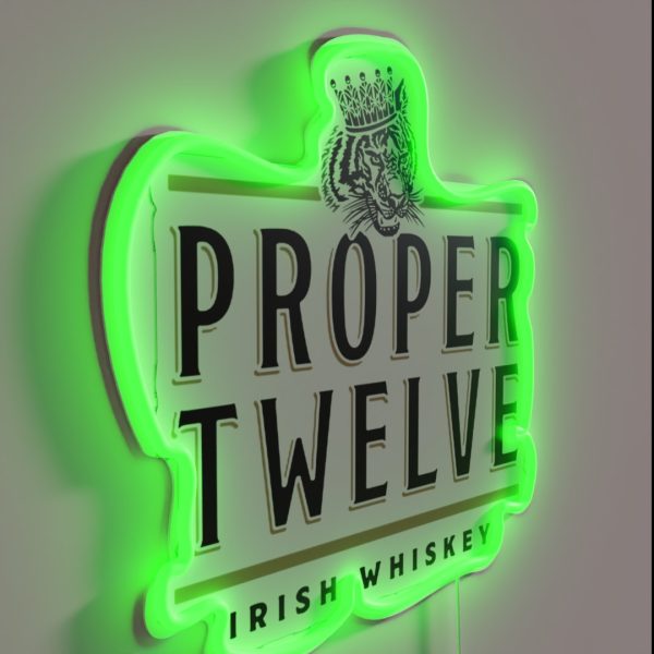Tiger Tank Irish Whisky RGB Neon Sign