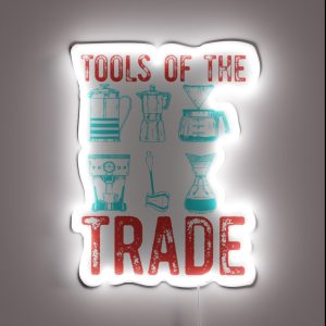 Tools Of The Trade Beer Home Brewer RGB Neon Sign