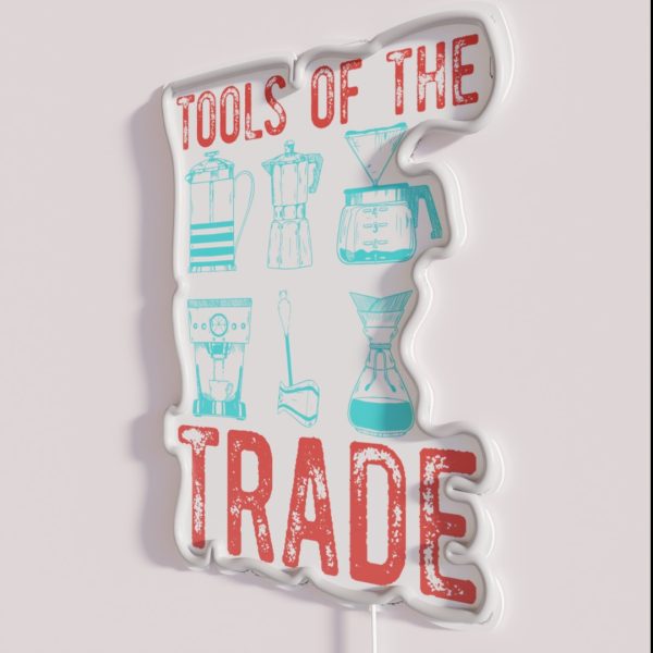 Tools Of The Trade Beer Home Brewer RGB Neon Sign