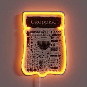 Trappist Beer Tastes RGB Neon Sign