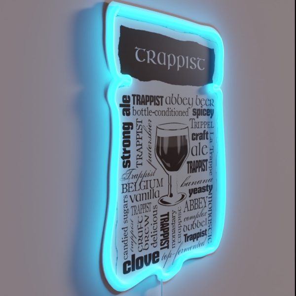 Trappist Beer Tastes RGB Neon Sign