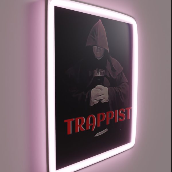 Trappist Monk RGB Neon Sign