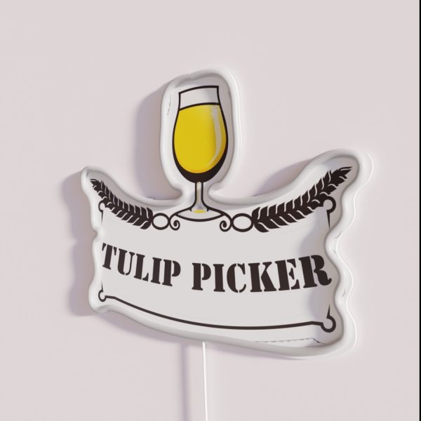 Tulip Picker VRS2 RGB Neon Sign