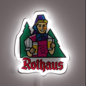 Urban Revitalization Rothaus With Mixed Use Brewery Spaces RGB Neon Sign