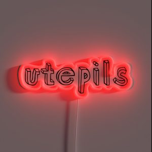 Utepils RGB Neon Sign