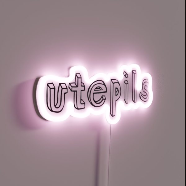Utepils RGB Neon Sign