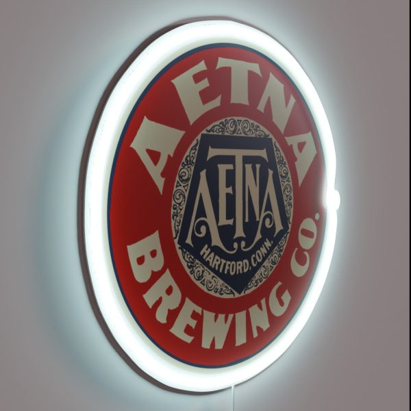 Vintage Aetna Beer RGB Neon Sign