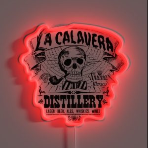 Vintage Mexican Distillery RGB Neon Sign