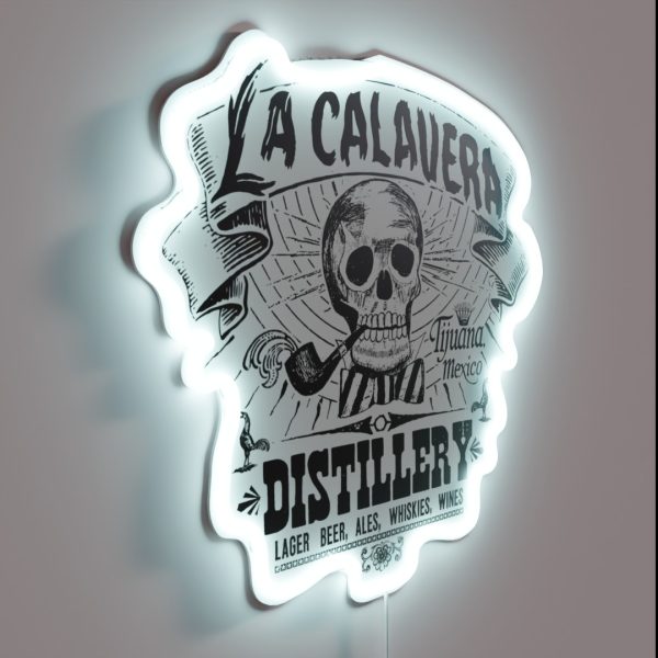 Vintage Mexican Distillery RGB Neon Sign