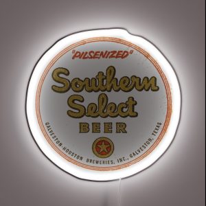 Vintage Southern Select Galveston Houston Breweries Galveston Texas RGB Neon Sign