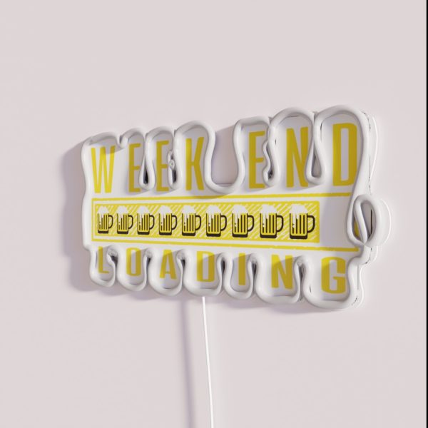 Weekend Beer RGB Neon Sign