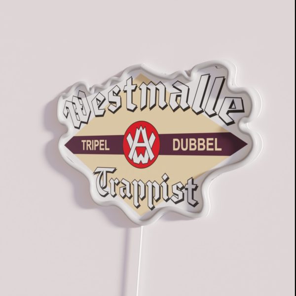 Westmalle Trappist Belgian Beer Logo RGB Neon Sign