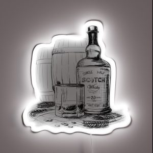 Whiskey Distillery RGB Neon Sign