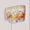 Whiskey-themed neon bar decor gift for whiskey enthusiast's loved ones.