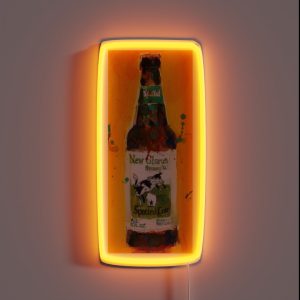 Wisconsin Beer Man Cave RGB Neon Sign