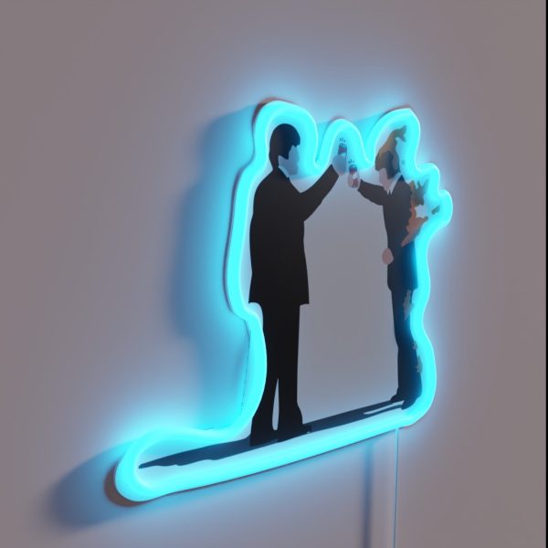 Wish You Were Beer RGB Neon Sign