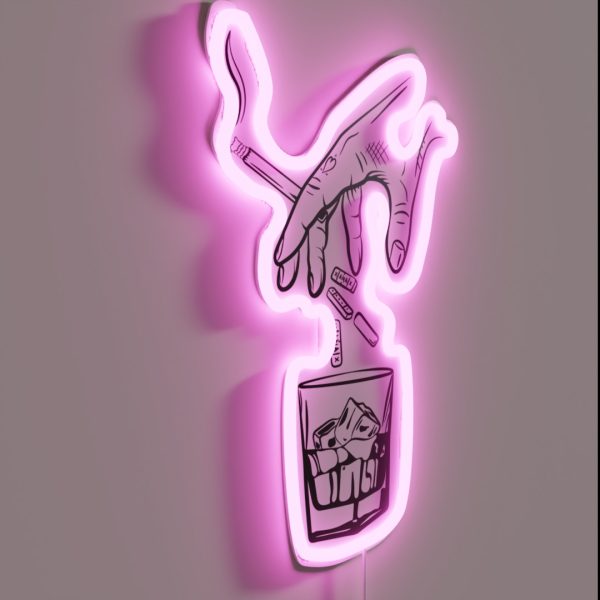 Xanax Pills Xanax Gonna Take You RGB Neon Sign