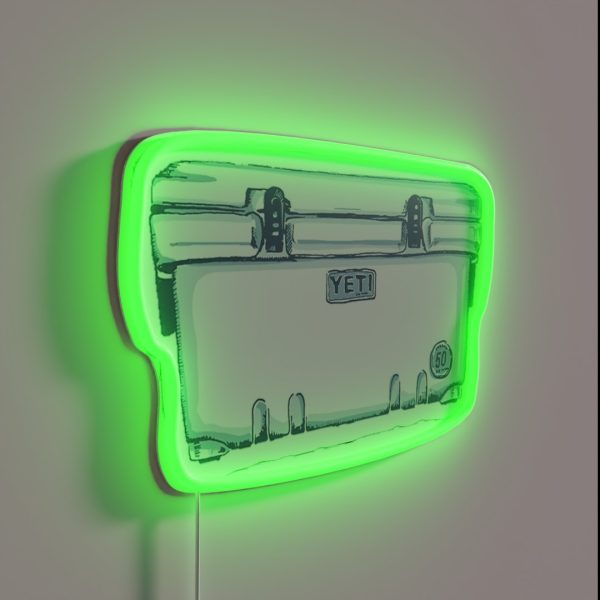 Yeti Cooler RGB Neon Sign