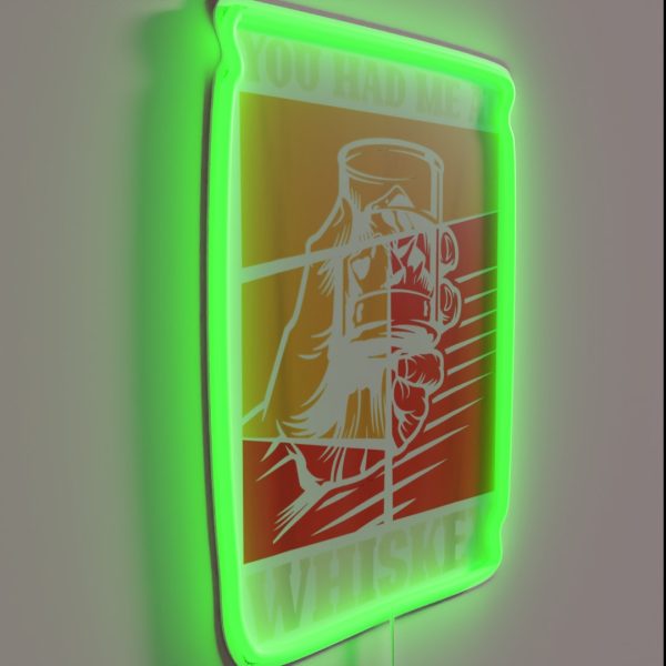 You Had Me At Bourbon RGB Neon Sign