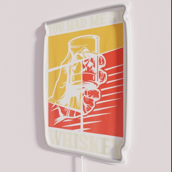 You Had Me At Bourbon RGB Neon Sign