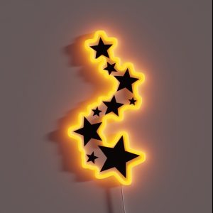00s Stars RGB Neon Sign