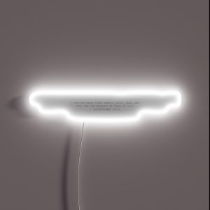 1 Corinthians 13 13 RGB Neon Sign