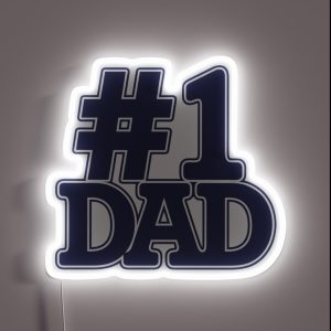 1 Dad RGB Neon Sign