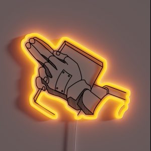 1000 Years Of Death RGB Neon Sign 1000 Years Of Death RGB Neon Sign