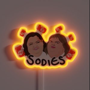 1000lb Sisters Sodies Amy And Tammy Slaton RGB Neon Sign