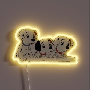 101 Dalmations RGB Neon Sign