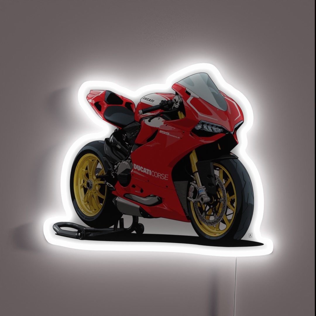 1199 Panigale R RGB Neon Sign 1199 Panigale R RGB Neon Sign