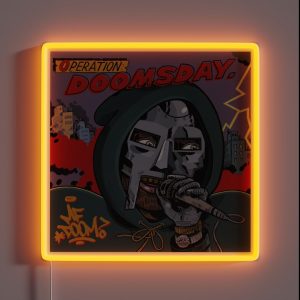 12 Doomsday Operation Concert Cover Comic RGB Neon Sign 12 Doomsday Operation Concert Cover Comic RGB Neon Sign