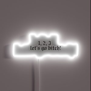 123 Lgb RGB Neon Sign