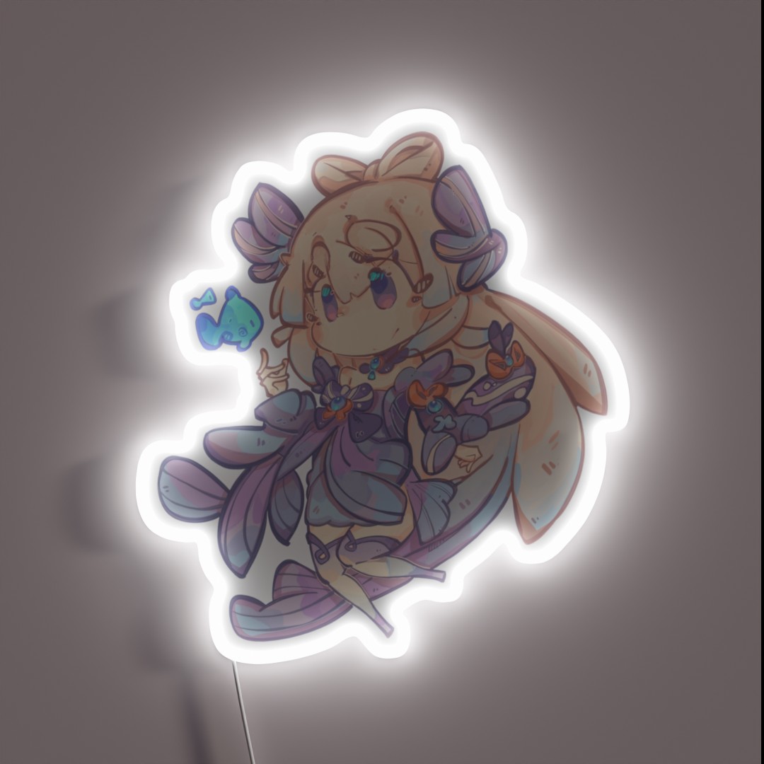 1243 Sangonomiya Kokomi RGB Neon Sign 1243 Sangonomiya Kokomi RGB Neon Sign