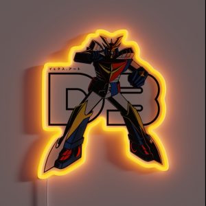 136b D3 Robot RGB Neon Sign