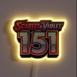 151 Set Scarlet And Violet RGB Neon Sign 151 Set Scarlet And Violet RGB Neon Sign