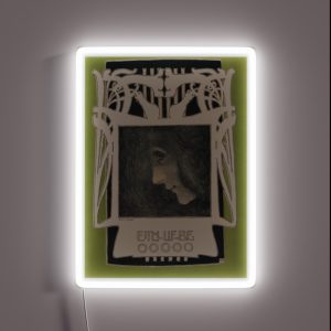 1890 S Vintage Art Nouveau RGB Neon Sign 1890 S Vintage Art Nouveau RGB Neon Sign