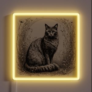 1920 S Cat RGB Neon Sign 1920 S Cat RGB Neon Sign