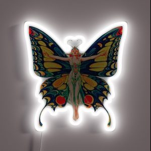 1920 S Flapper Butterfly RGB Neon Sign