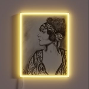 1920 S Portrait Of A Girl RGB Neon Sign 1920 S Portrait Of A Girl RGB Neon Sign