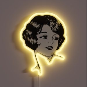 1920 S Woman RGB Neon Sign
