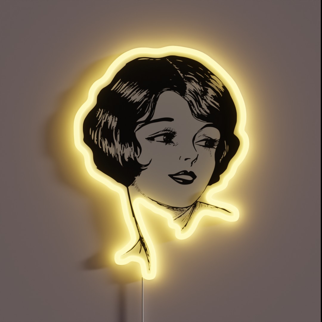 1920 S Woman RGB Neon Sign 1920 S Woman RGB Neon Sign