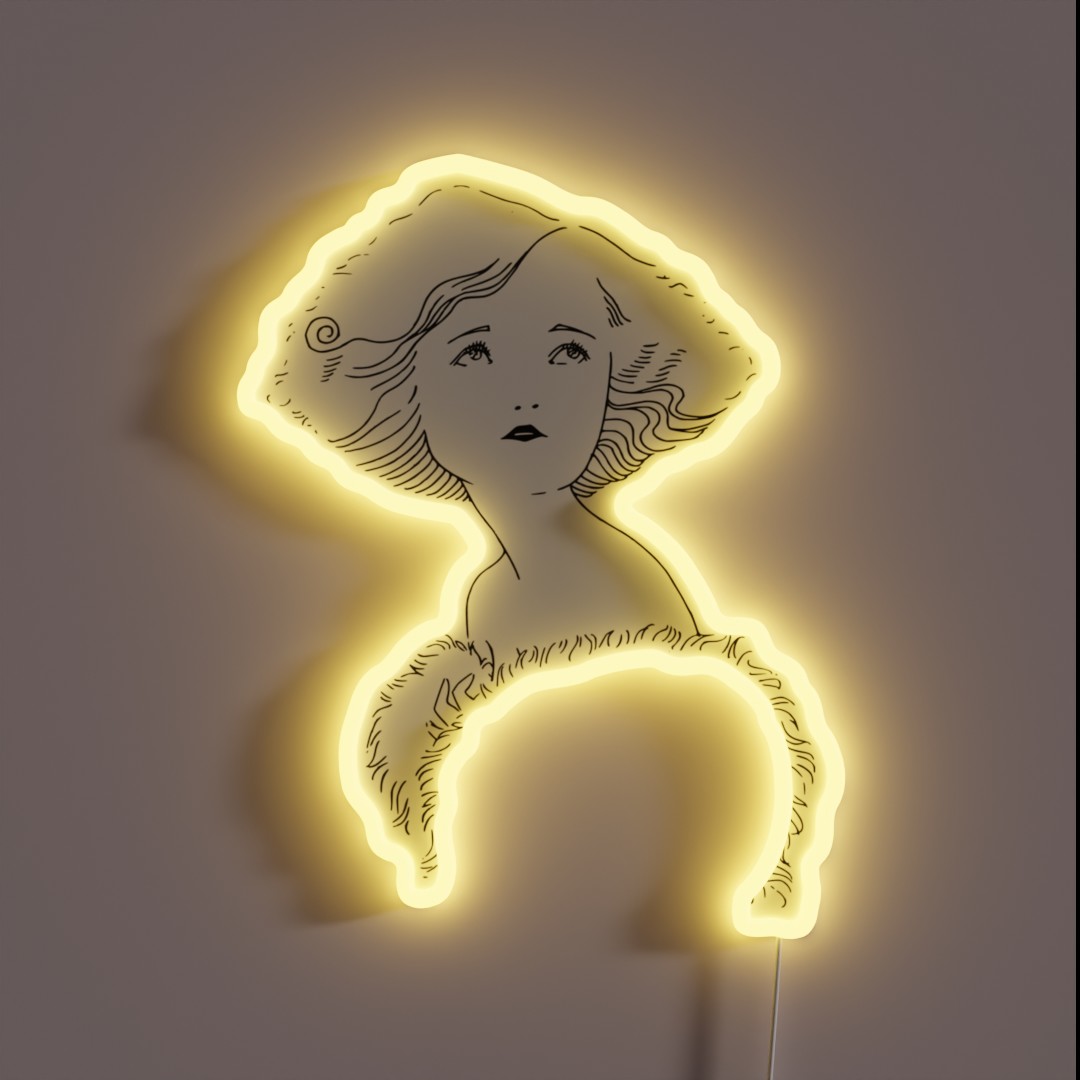 1920 S Woman RGB Neon Sign 1920 S Woman RGB Neon Sign