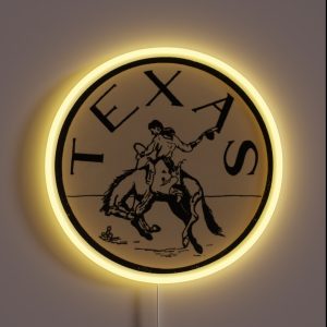 1940 S Texas Cowboy RGB Neon Sign