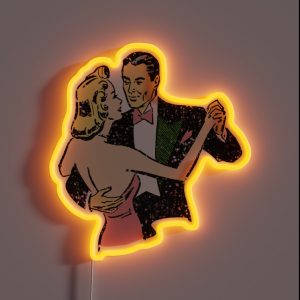 1940s Dancing Couple RGB Neon Sign 1940s Dancing Couple RGB Neon Sign