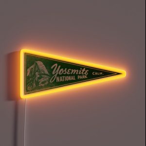 1945 Yosemite National Park California RGB Neon Sign